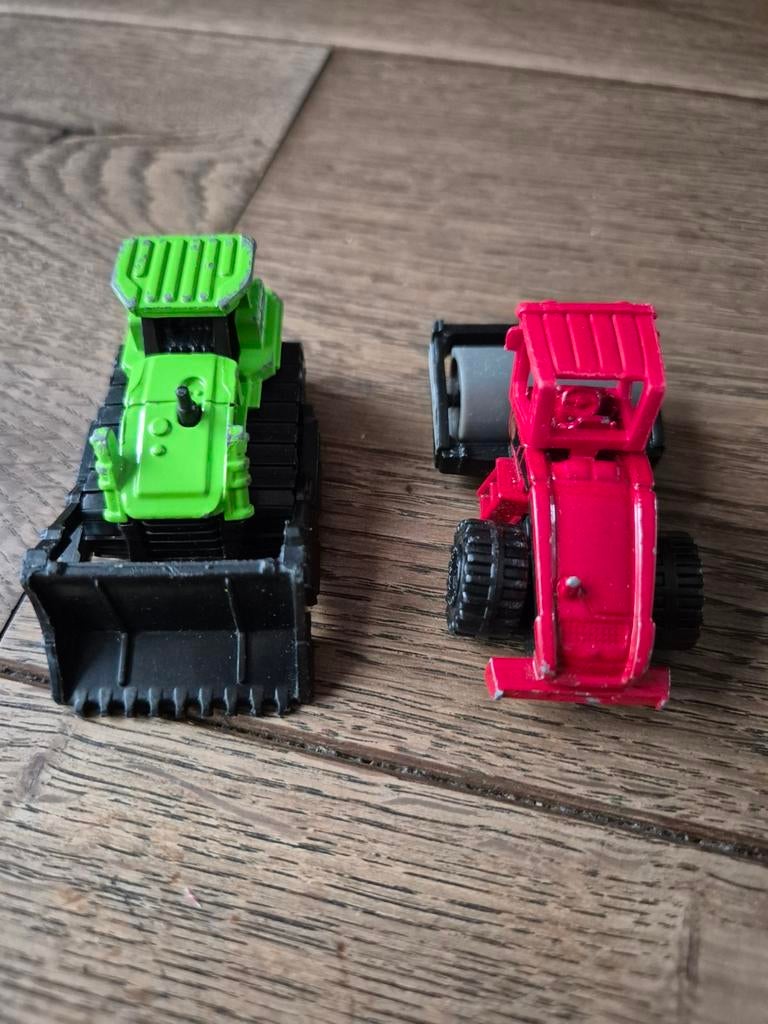 Matchbox. Ground breaker en Road roller, Enlèvement ou Envoi, Utilisé