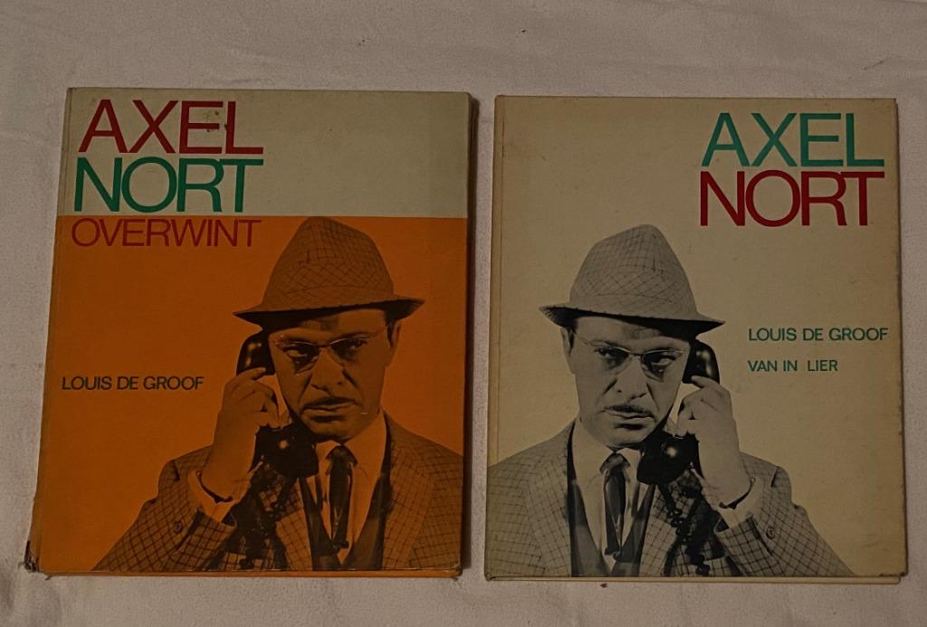 Axel Nort 2 boeken (Louis De Groof), Boeken, Ophalen, Gelezen