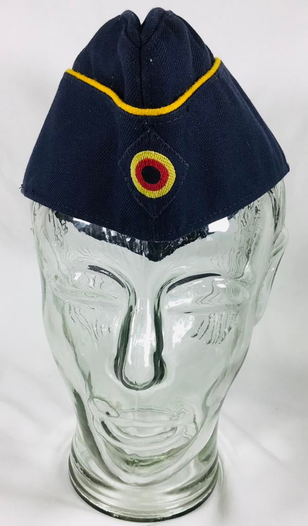 Militair scheepje baret veld muts luchtmacht Duitsland 1989, Info@geenidee.com, Ophalen of Verzenden, Luchtmacht, Geen idee