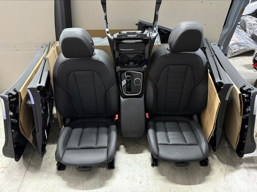 INTERIEUR BMW X3 G01 LEER DONKERE KLEUR -TIZAUTOPARTS-, Auto-onderdelen, Ophalen, Gebruikt, BMW