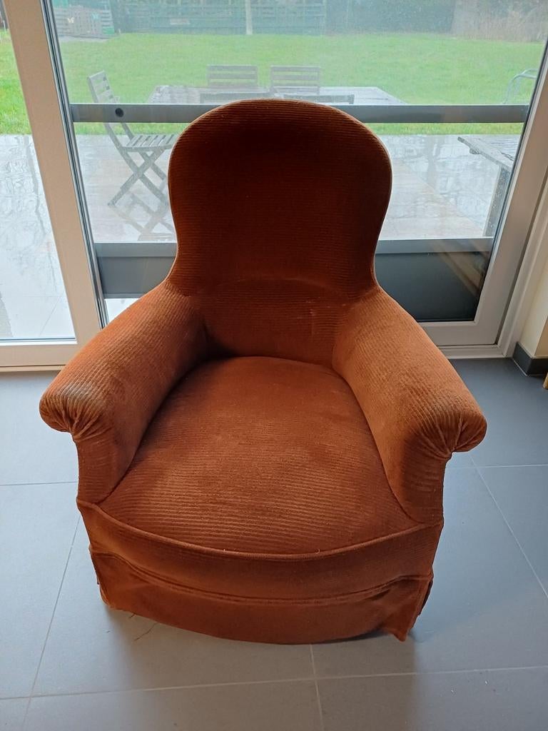 GRATIS Mooie zetel van de jaren 1900, Ophalen of Verzenden