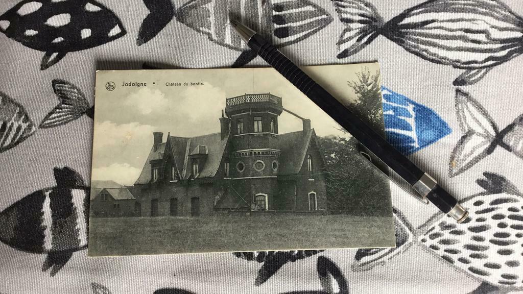 Jodoigne château du bordia, Collections, Avant 1920, Non affranchie, Brabant Wallon