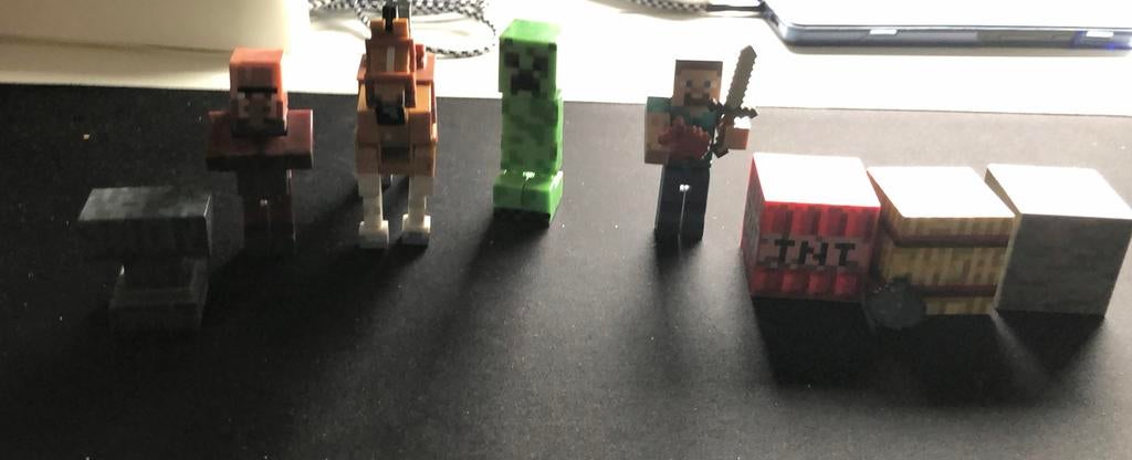 Minecraft speelfiguren, Enlèvement, Utilisé
