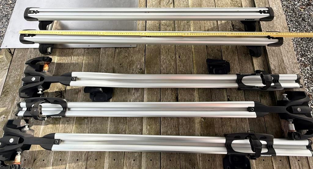 Barre de toit et porte velo, Autos : Divers, Porte-vélos, Enlèvement, 3 vélos ou plus, Utilisé, Galerie de toit