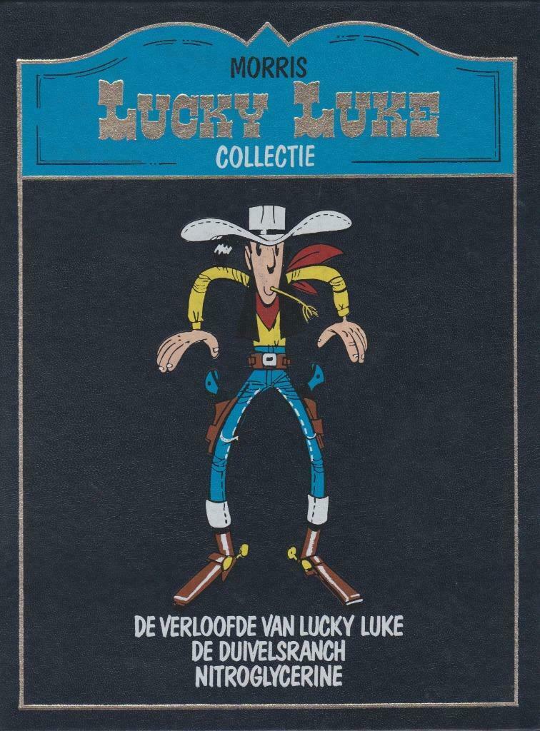 Lucky Luke  door Morris - 3 verhalen, Boeken, Eén stripboek, Ophalen of Verzenden, Zo goed als nieuw