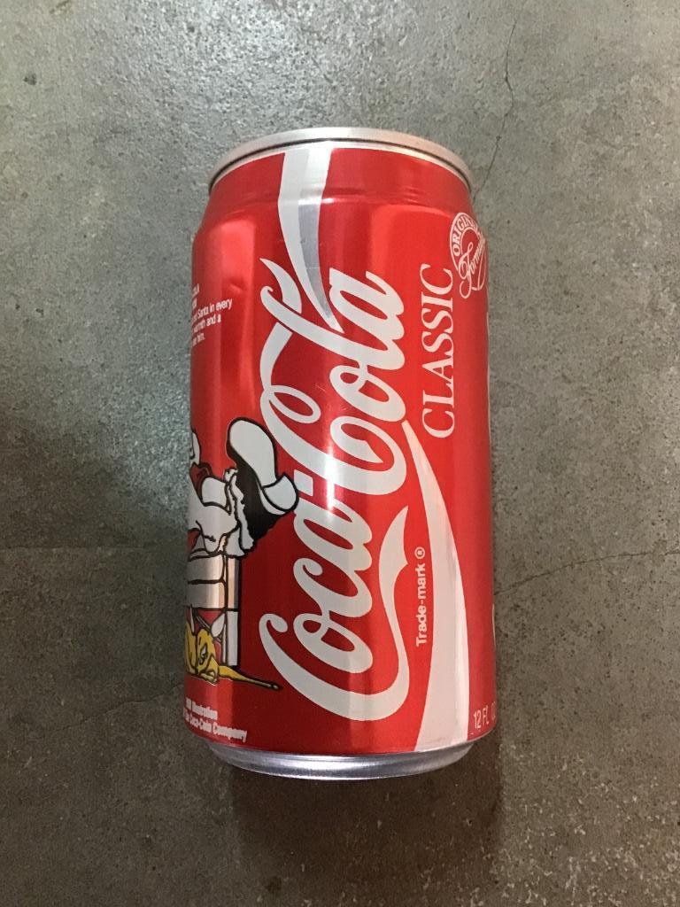 Coca-Cola blikje usa kerstman, Verzenden, Gebruikt, Verpakking