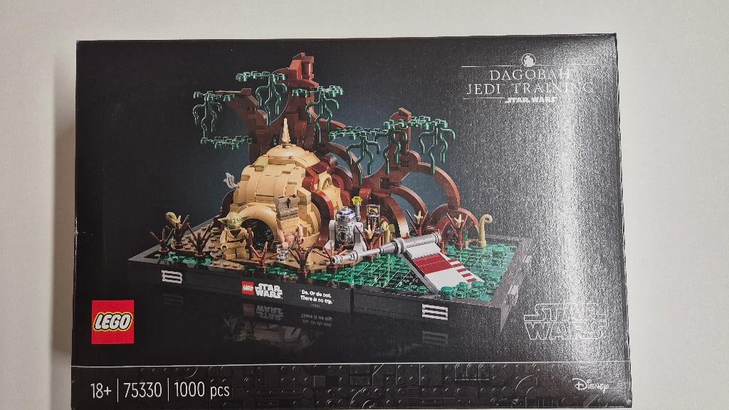 LEGO 75330 Star Wars Dagobah Jedi Training Diorama, Enfants & Bébés, Jouets | Duplo & Lego, Neuf, Lego, Ensemble complet, Enlèvement ou Envoi