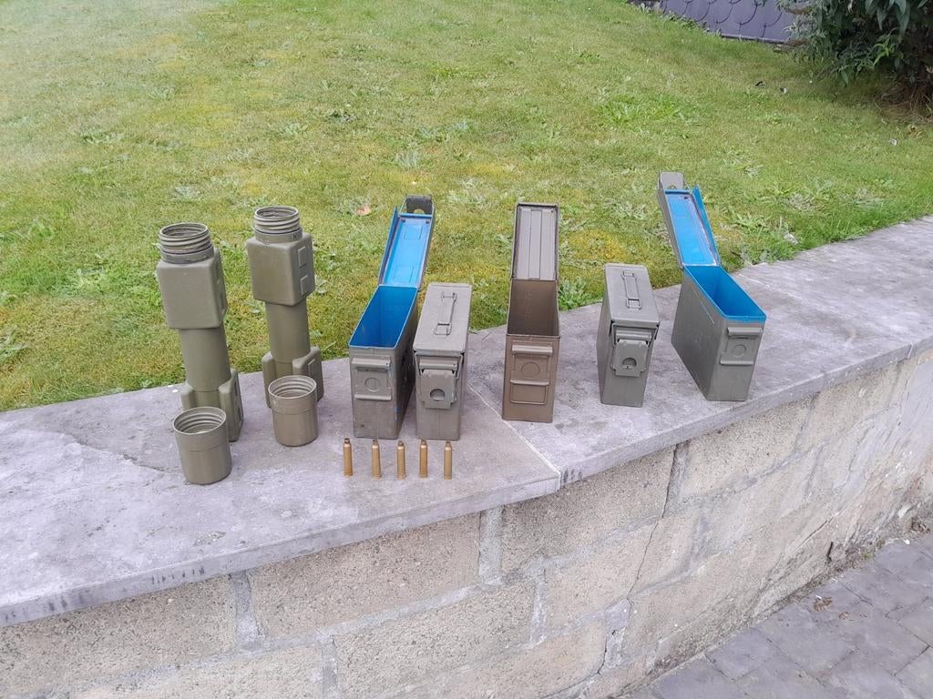 Boîte de munitions, Enlèvement, Utilisé