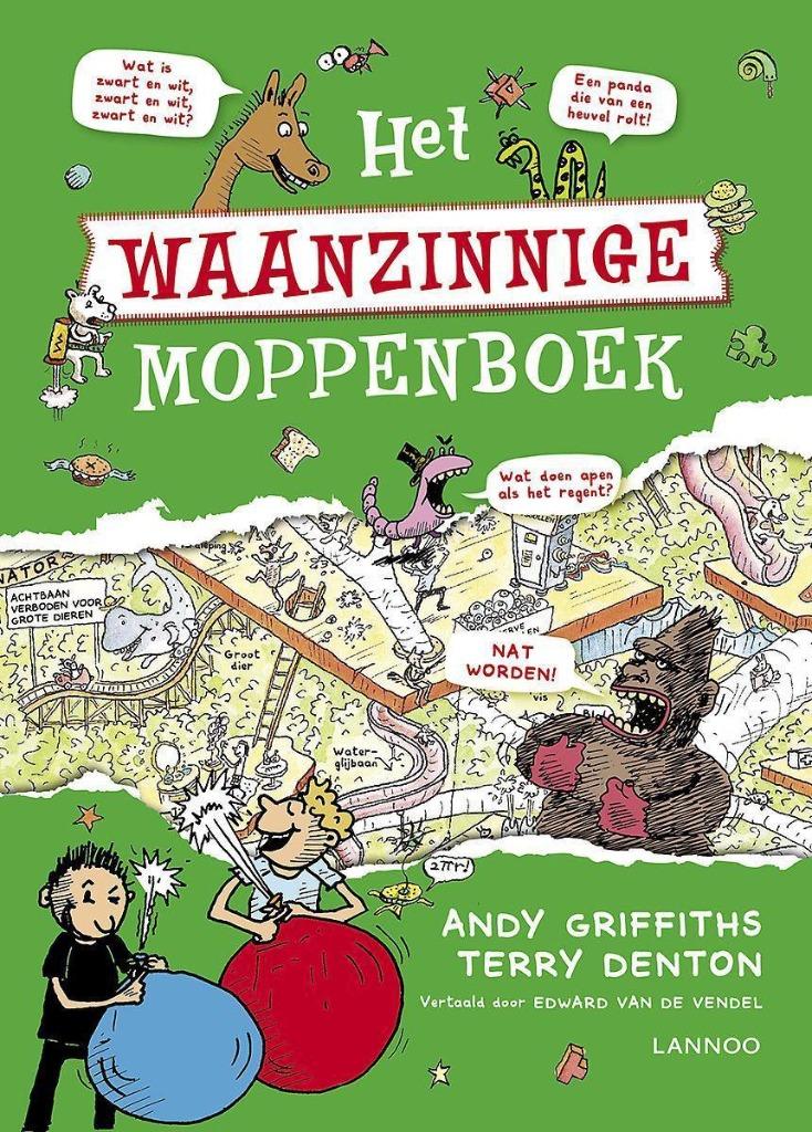 het waanzinnige moppenboek, Boeken, Kinderboeken | Jeugd | onder 10 jaar, Nieuw, Fictie algemeen, Ophalen of Verzenden