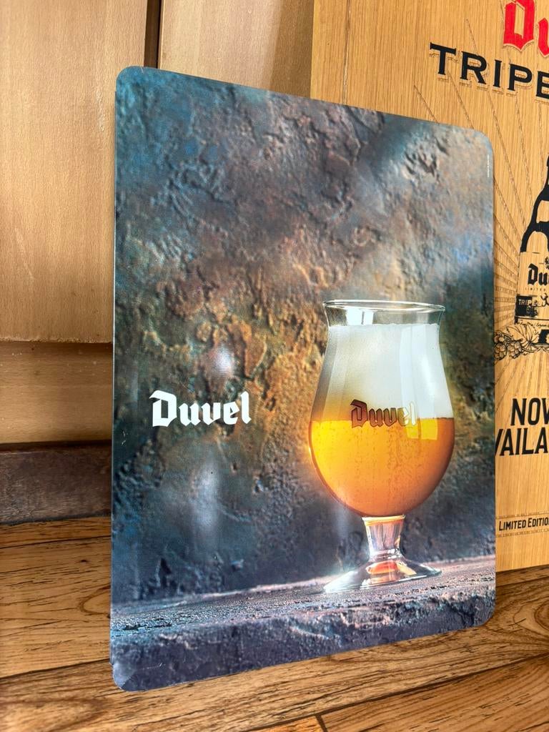 Duvel reclamebord, Enlèvement