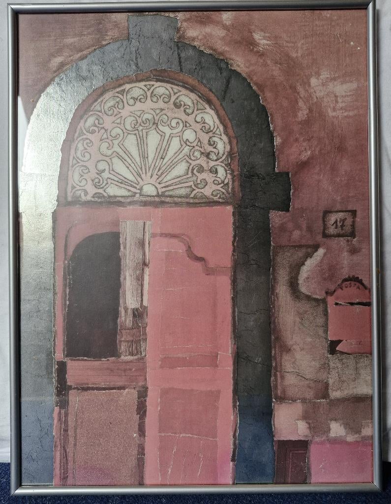 Rosina Wachtmeister poster Red door, Ophalen of Verzenden, Zo goed als nieuw