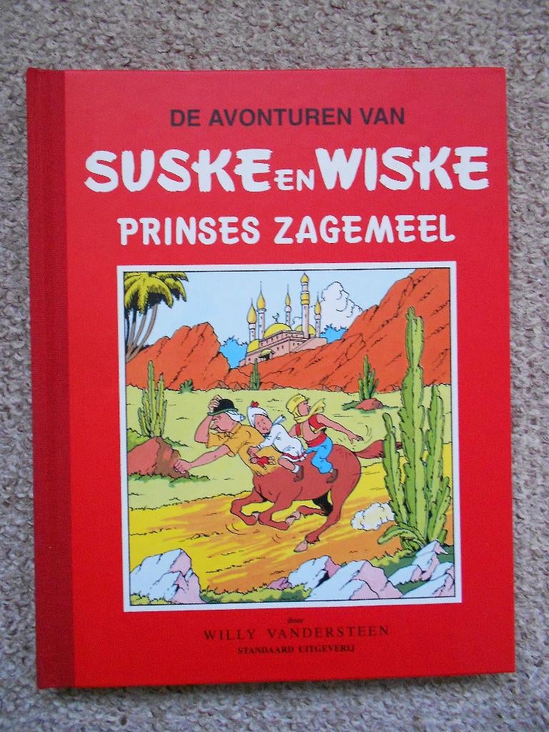 Suske en Wiske 7 - Prinses Zagemeel -Hardcover Klassiek 1993, Willy Vandersteen, Eén stripboek, Nieuw, Ophalen of Verzenden