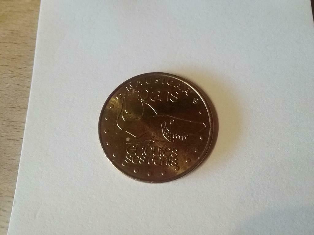 Officiële medaille Naussica 10 jaar oud en al haar tanden, Ophalen of Verzenden, Frankrijk