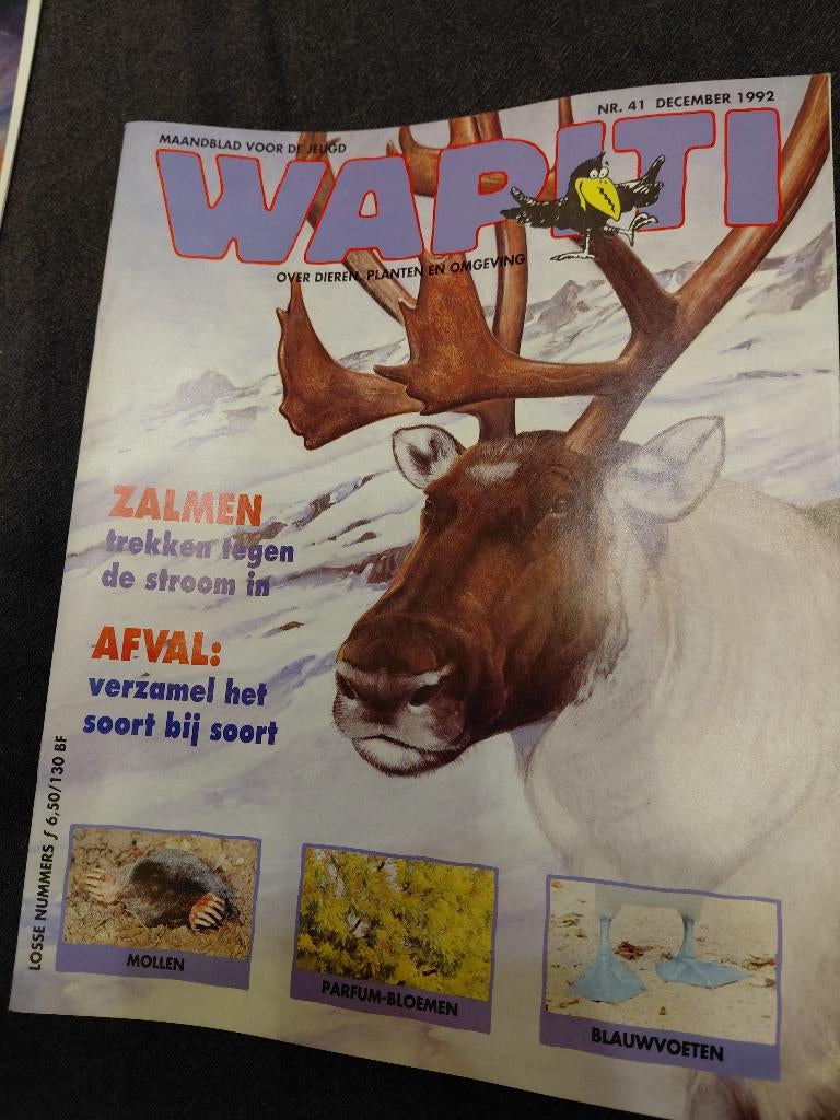 Wapiti tijdschrift december 1992, Enlèvement ou Envoi, 1980 à nos jours, Journal ou Magazine