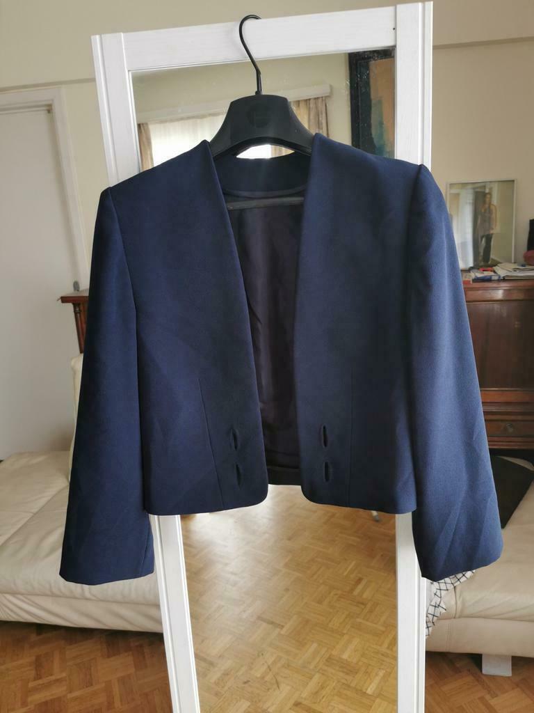Tailleur  sur mesure Yves Dooms, Enlèvement ou Envoi, Comme neuf, Bleu