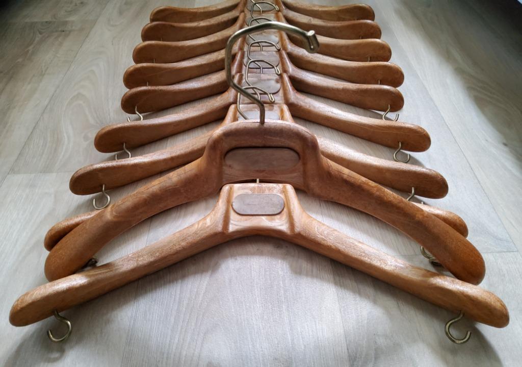 Kleerhangers / kledinghangers / kapstokken in hout look 10, Huis en Inrichting, Woonaccessoires | Kapstokken, Ophalen of Verzenden