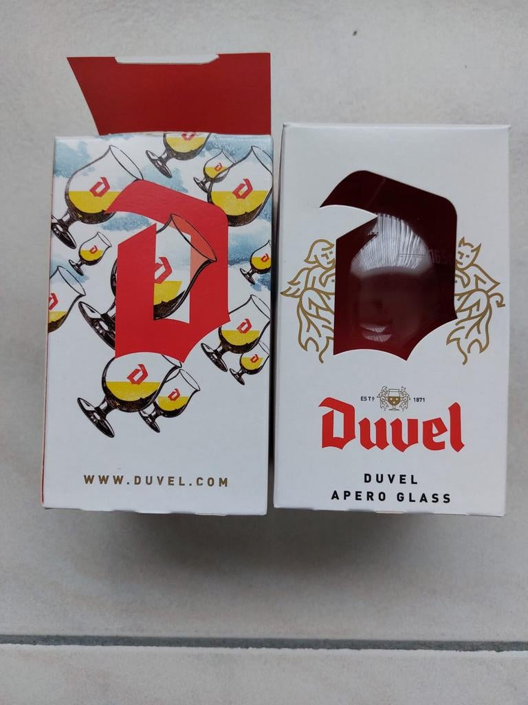 Duvel apero 16,5cl, Verzamelen, Ophalen of Verzenden, Nieuw, Glas of Glazen, Duvel