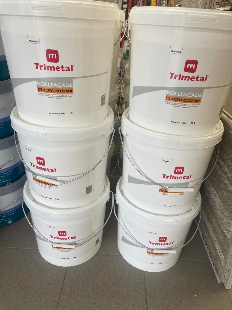 🔥🚨Peinture TRIMETAL FAÇADE, SIGMA & MURFILL 15kg PROMOS🔥, Bricolage & Construction, Peinture, Vernis & Laque, 15 à 20 litres