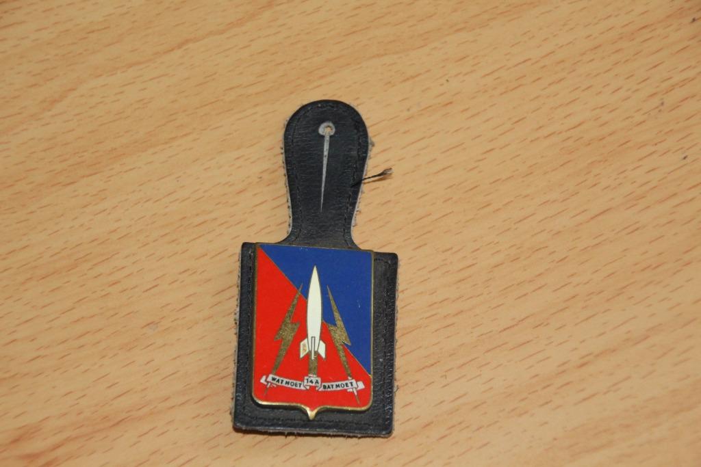 ABL Breloque du "14 A" (14eme Regiment d'Artillerie), Envoi, Armée de terre, Emblème ou Badge