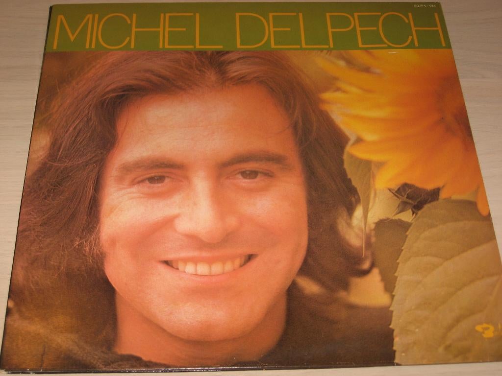 Double disque vinyl 33 tours michel delpech, Ophalen of Verzenden, Zo goed als nieuw