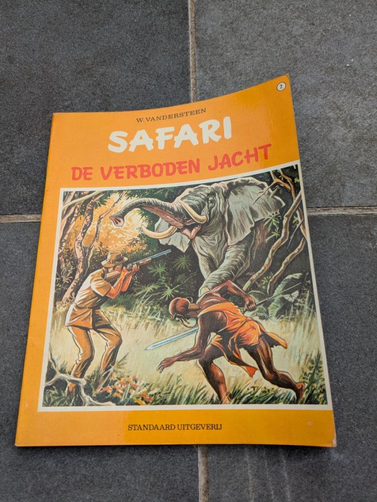Strip SAFARI De verboden jacht W. Vandersteen, Boeken, Ophalen, Zo goed als nieuw, Willy Vandersteen