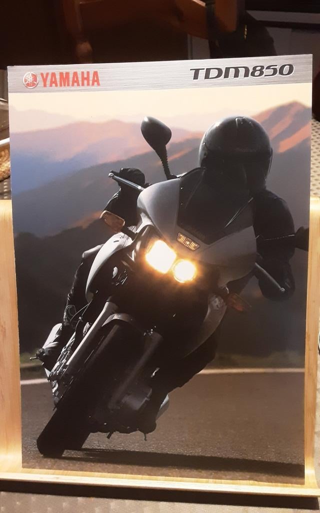 Yamaha tdm 850 brochure, Motoren, Handleidingen en Instructieboekjes, Ophalen of Verzenden, Yamaha