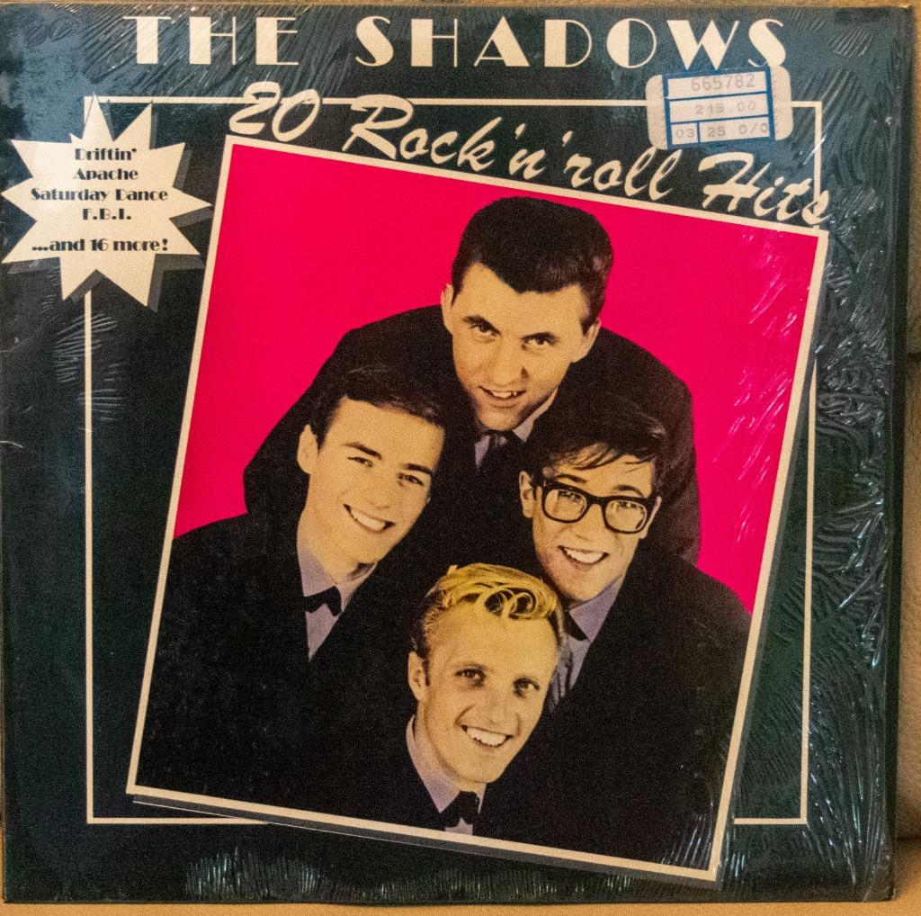 LP The Shadows - 20 rock 'n roll hits, Cd's en Dvd's, Vinyl | Rock, Zo goed als nieuw, Rock-'n-Roll, 12 inch, Ophalen of Verzenden