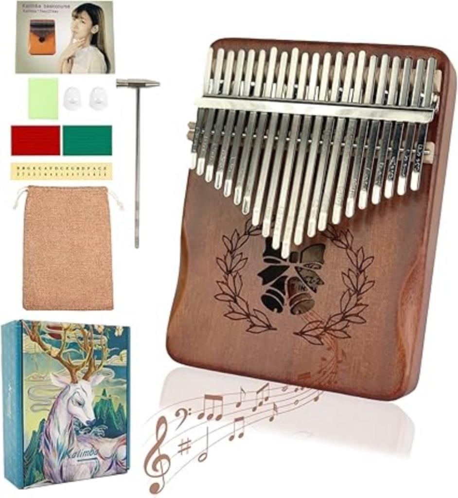 Kalimba Draagbare houten duimpiano GRATIS LEVERING