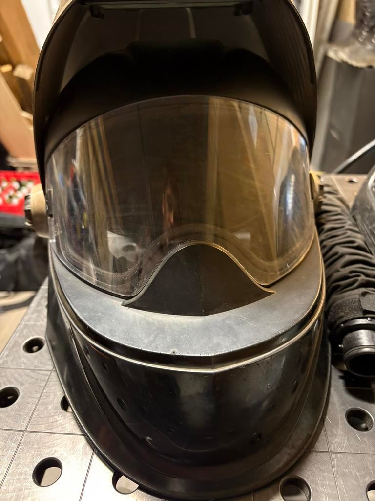 Shine Spar X OLed lashelm met PAPR ademhalings bescherming, Enlèvement