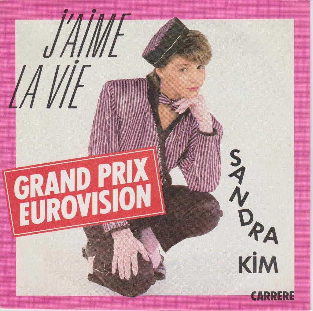 VINYL 45T - SANDRA KIM (1986), Ophalen of Verzenden, Zo goed als nieuw, Overige formaten