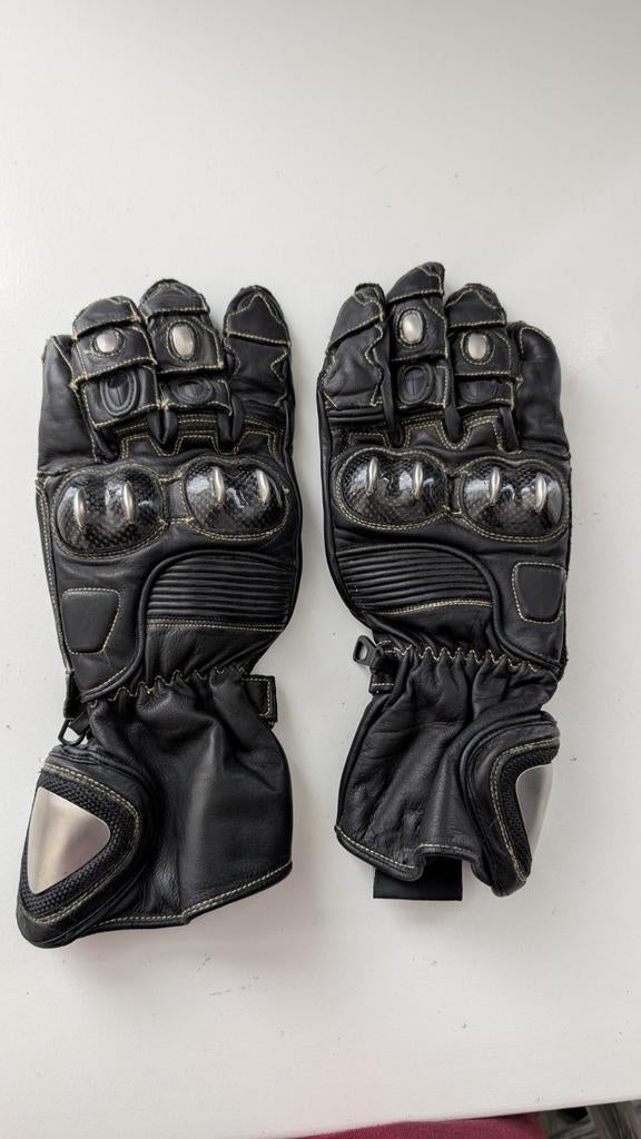 Neuf gants cuir moto scooter taille XS à 2XL, Motos, Enlèvement ou Envoi, Gants