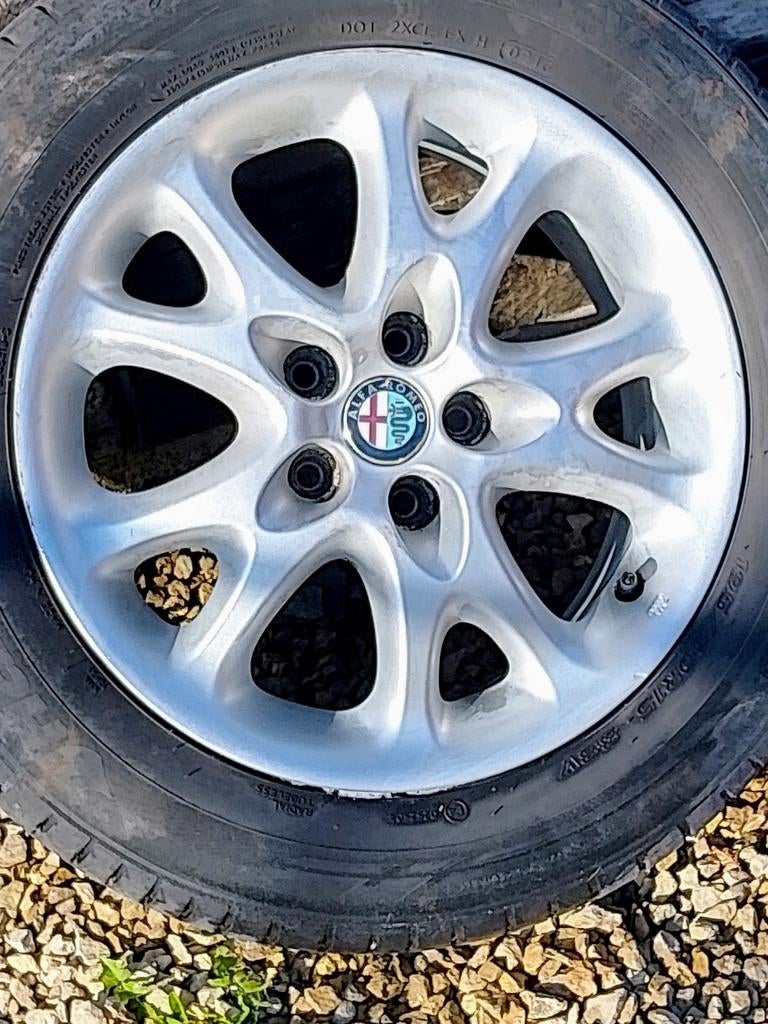 Alfa Romeo Mopar velgen, Ophalen, Gebruikt, 15 inch, Velg(en)