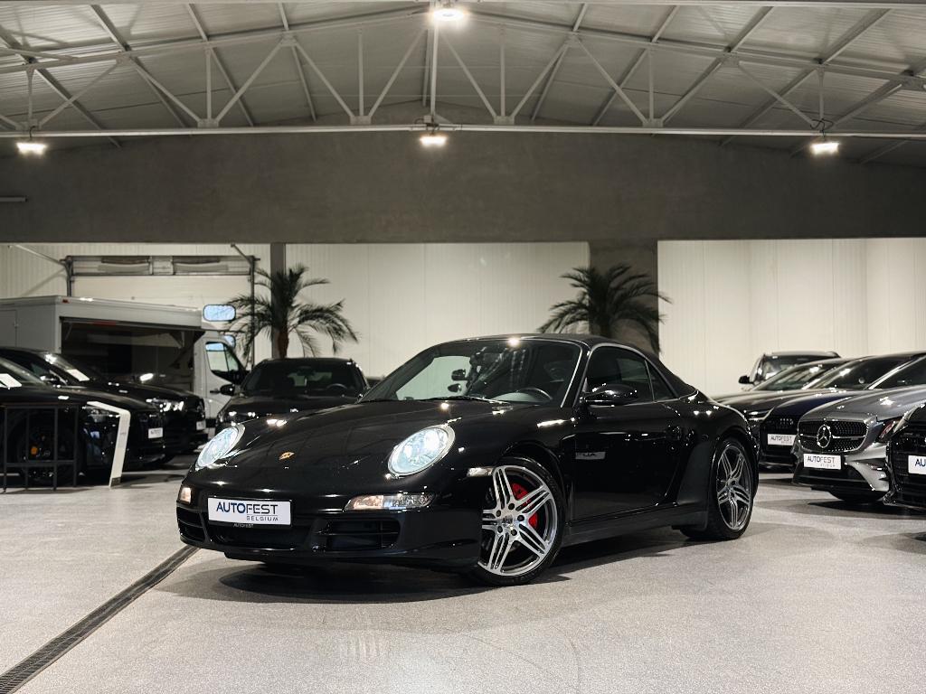 Porsche 911 997 Carrera 4S Cabriolet - Garantie, Cuir, Achat, Noir, 2 portes