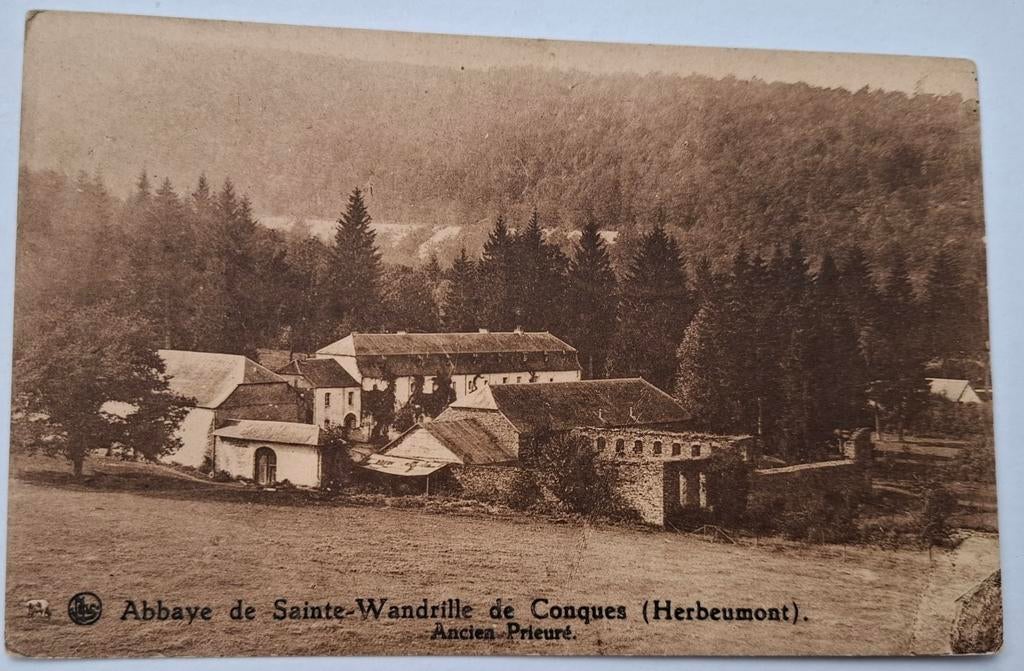 Herbeumont, abbaye de Sainte-Wandrille de Conques, Enlèvement ou Envoi, Affranchie, Luxembourg
