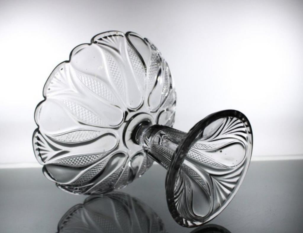 Val Saint Lambert art deco glazen beker van Graffart, Antiek en Kunst, Ophalen of Verzenden
