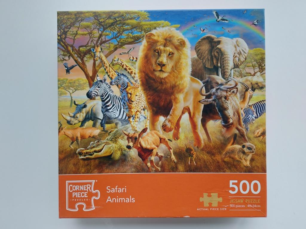 Puzzles Corner pieces 500 pièces, Hobby & Loisirs créatifs, Enlèvement ou Envoi, 500 à 1500 pièces, Utilisé, Puzzle