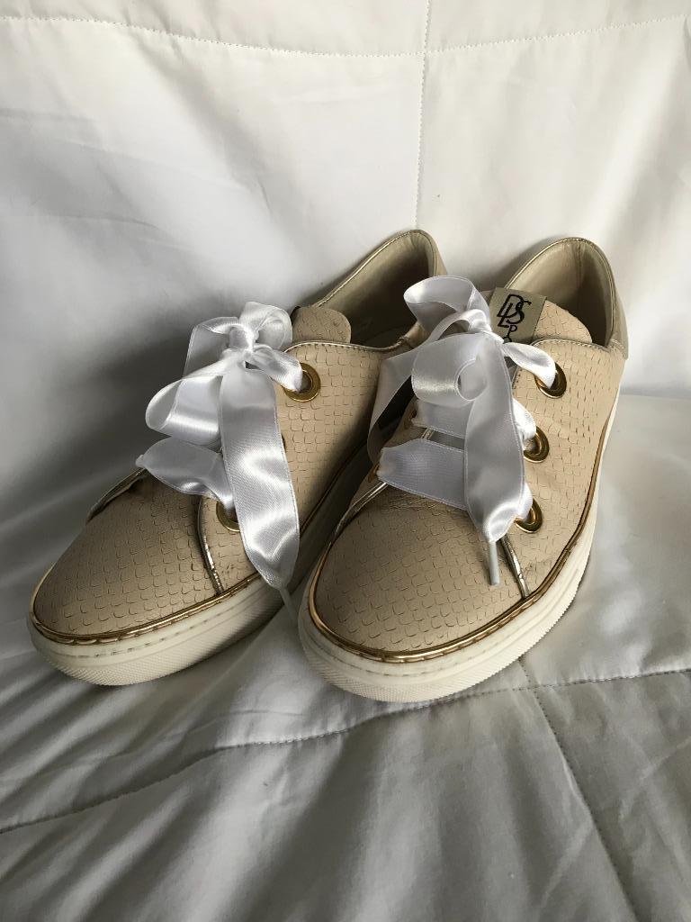 Sneakers DL Sport - Mt 42, Beige, Ophalen of Verzenden, Sneakers, Gedragen