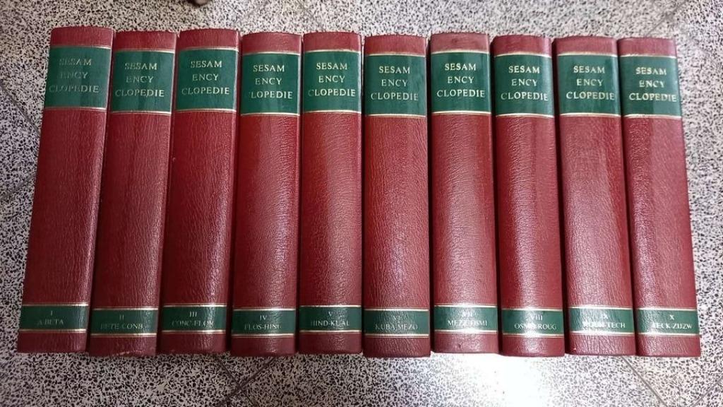 Sesam encyclopedie in 10 delen (1977), Boeken, Ophalen of Verzenden