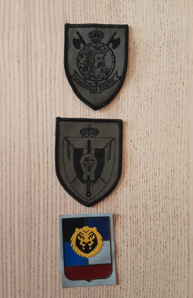 insigne division belge abl, Verzenden, Landmacht, Embleem of Badge