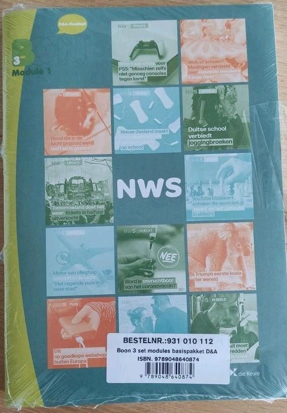 Boon 3 Nederlands d&a set 5 modules, Ophalen of Verzenden, Nieuw, Nederlands