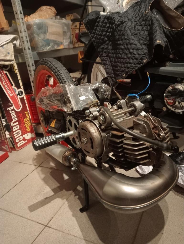 Complete Honda Camino-set, Ophalen