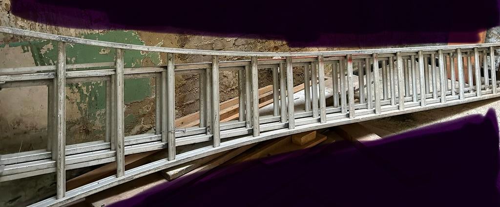 VGS-schaal met 3 secties, Ophalen, Gebruikt, Ladder, Opvouwbaar of Inschuifbaar