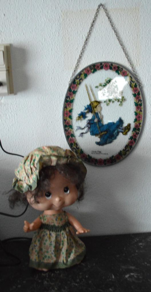 Lampe Holy Hoby et vitrail, Enlèvement ou Envoi