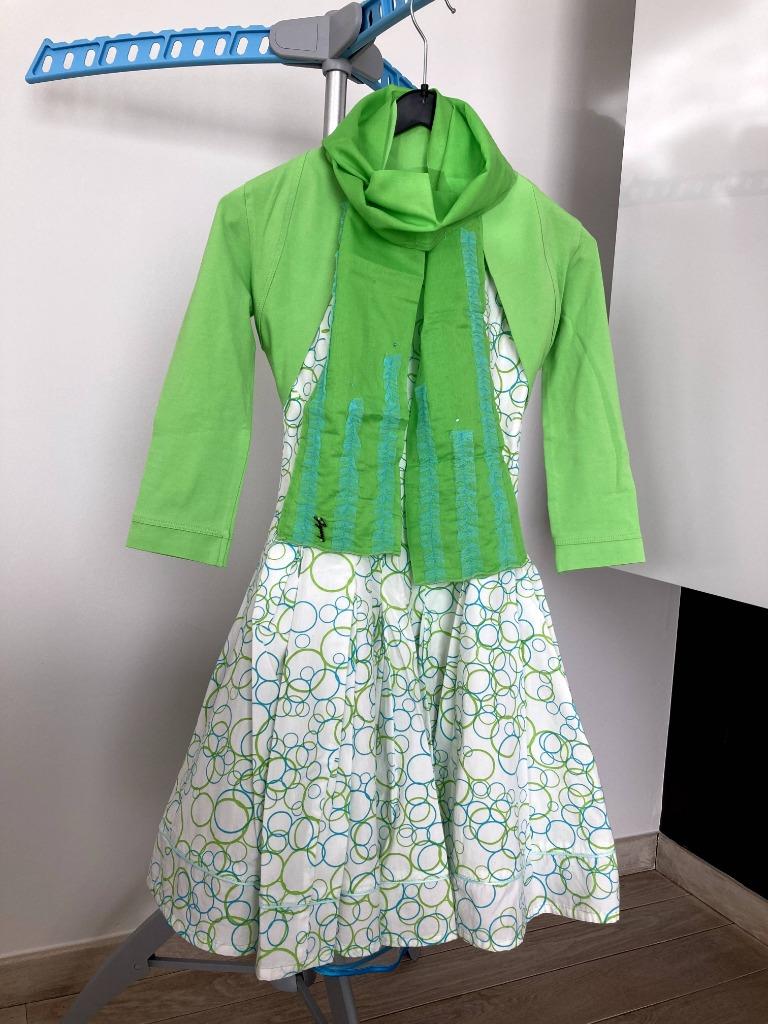 Meisjeskleding Lente/ communiekleedje maat 134, Kinderen en Baby's, Ophalen, Meisje, Zo goed als nieuw, Setje