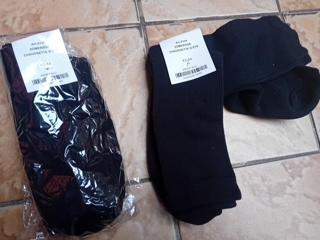 Chaussettes d été neuves, Vêtements | Hommes, Chaussettes & Bas, Enlèvement ou Envoi, Neuf, Taille 43 à 46, Noir