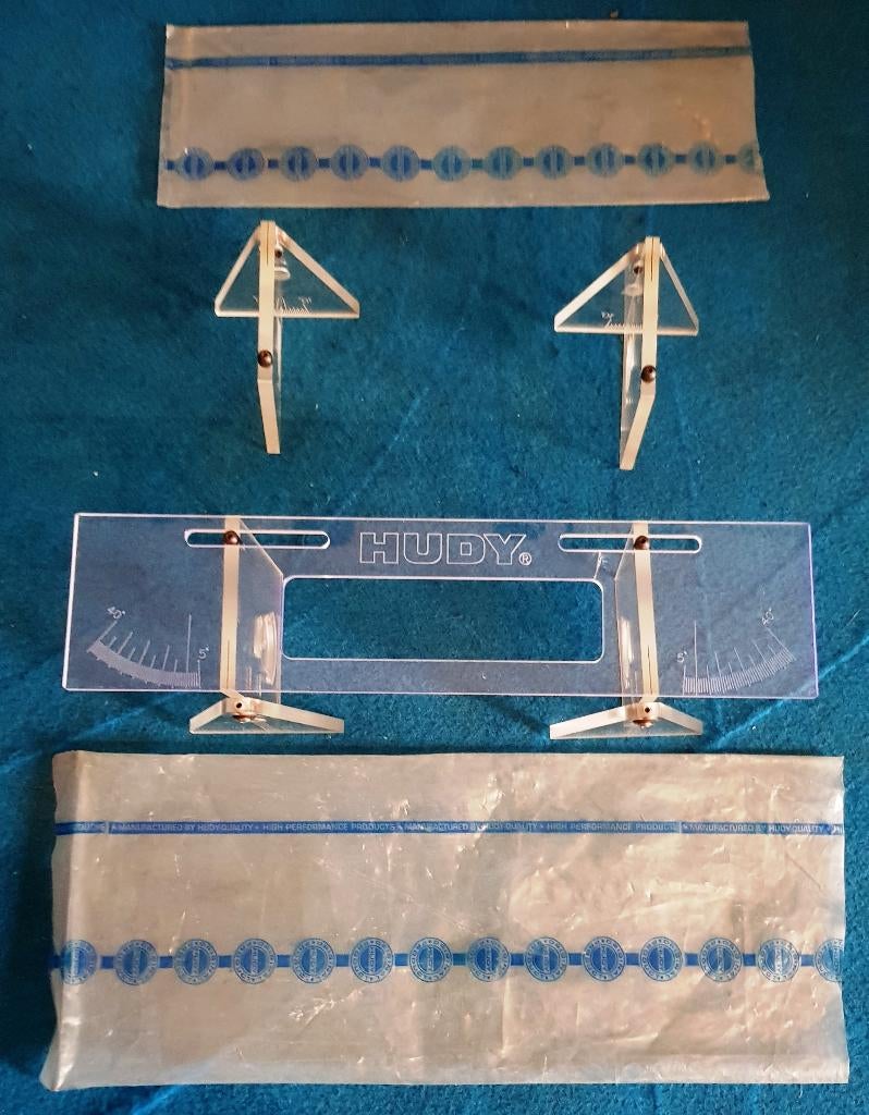 Hudy Set Up System voor 1/10 Touring Cars.., Gebruikt, Verzenden, Overige typen, Schaal 1:10