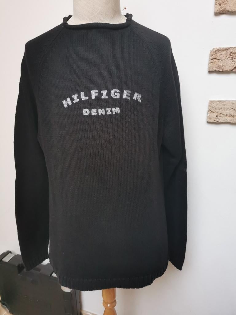 Pull noir pour homme de Hilfiger Denim, Vêtements | Hommes, Pulls & Vestes, Enlèvement ou Envoi, Tommy Hilfiger, Comme neuf, Bleu