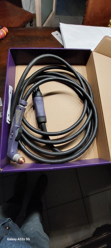Plasma toorts parweld XTY70, Enlèvement