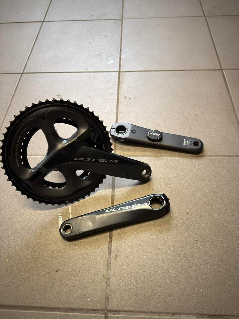 Crankstel Shimano ultegra + powermeter 4iiii, Fietsen en Brommers, Ophalen, Gebruikt