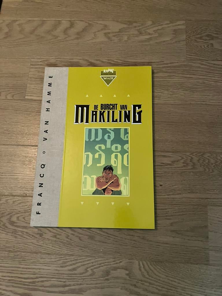 Luxe khani Largo Winch-de burcht van Makiling-AUTEURSUITGAVE, Ophalen of Verzenden, Zo goed als nieuw